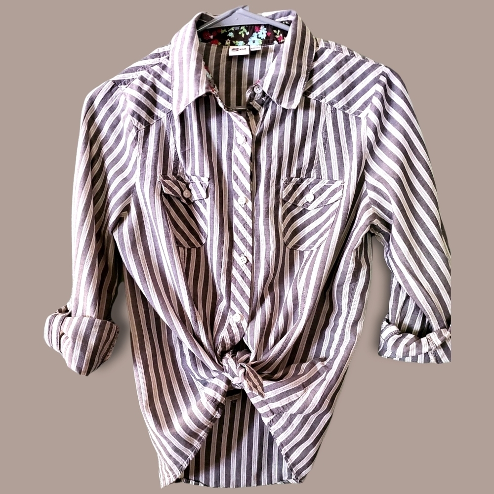 SO Juniors Button Down Shirt